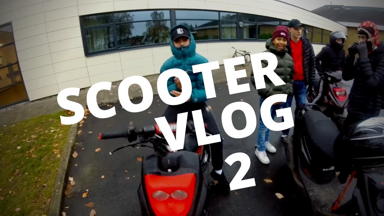 Scooter Vlog 2 - GAMMEL MAND PRØVER AT STOPPE OS!!!