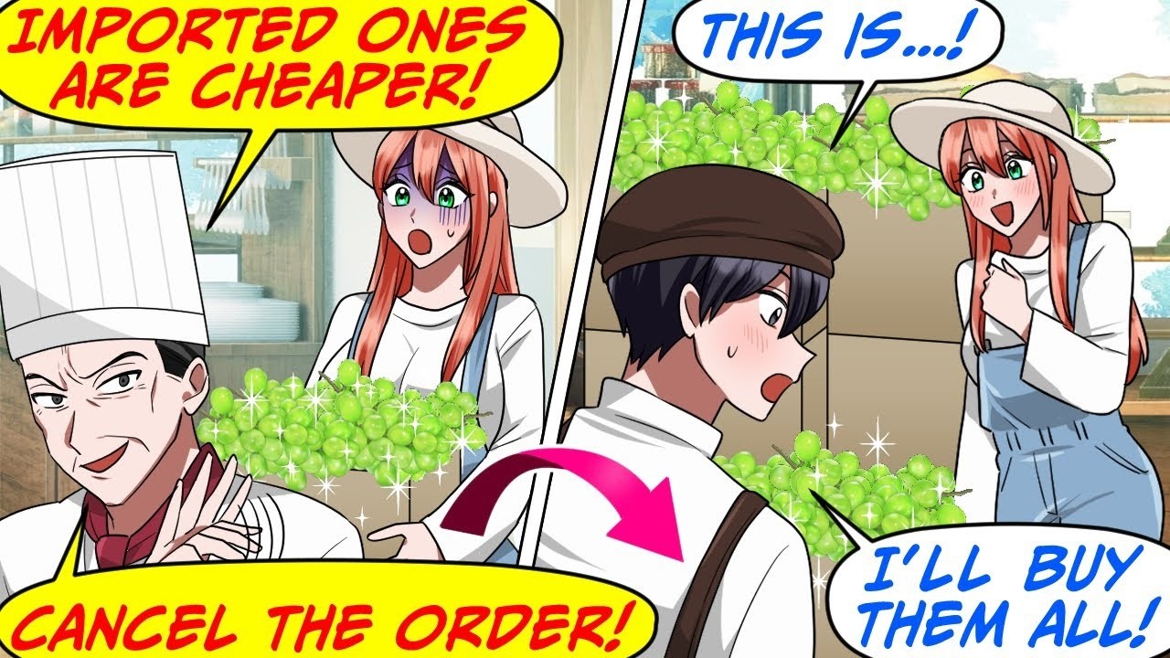 This Client Canceled Their Order of Muscat Grapes, So I Bought Them All Myself![RomCom Manga Dub]