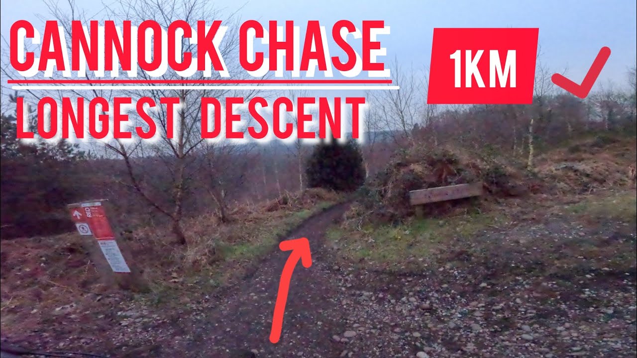 The longest descent at Cannock Chase!