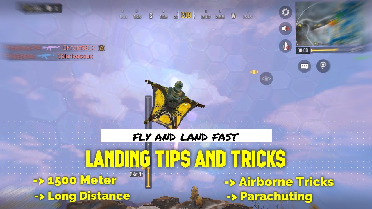 Cod Mobile Land Faster Landing Tips and Tricks | Airborne Secret Tips and Tricks Cod Mobile