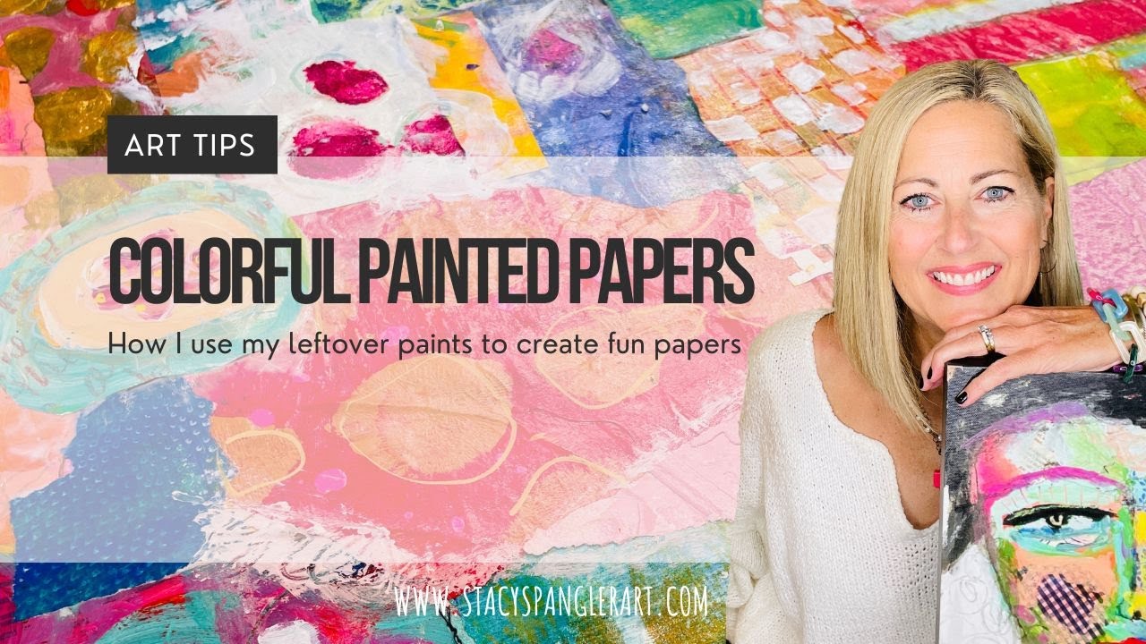 Painted papers