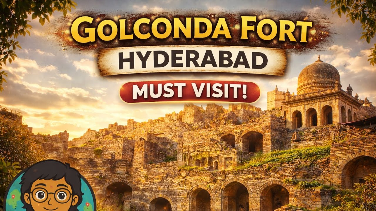 Golconda fort visit l hyderabad historical place 