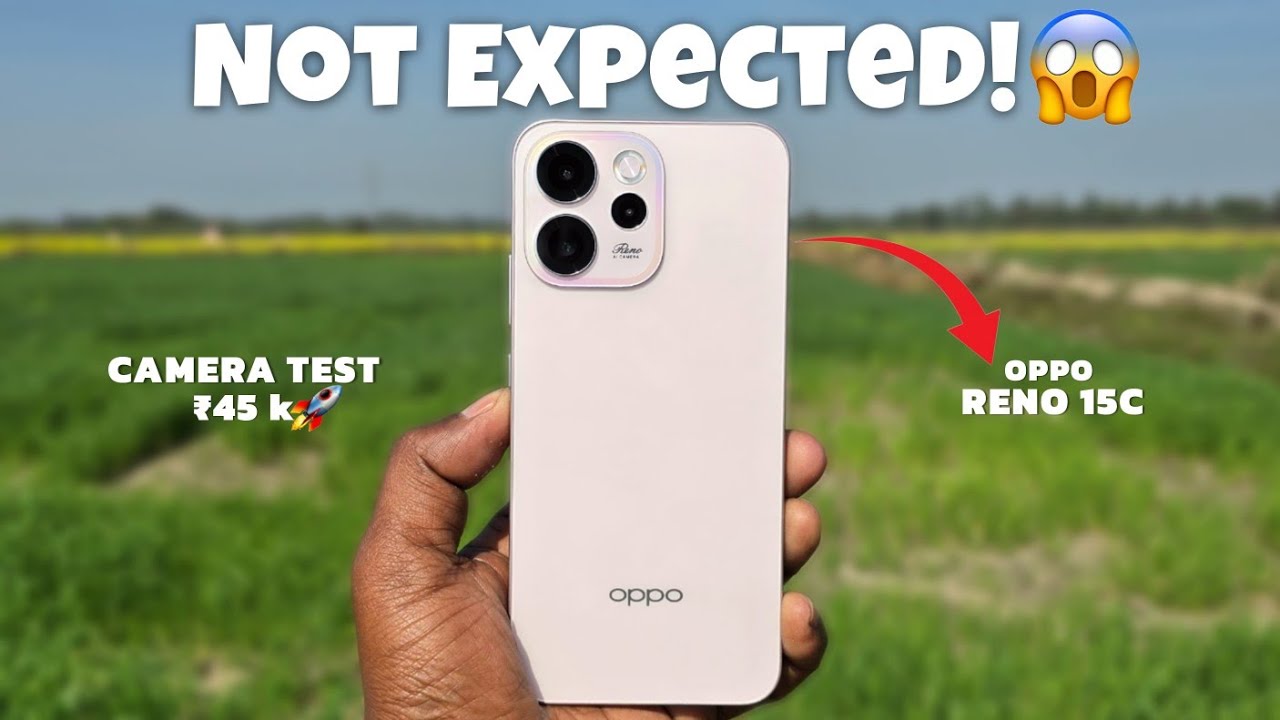 Oppo Reno 15C Camera Test 📸 | ₹45K Phone Flagship Ko Takkar Dega? 😱🔥