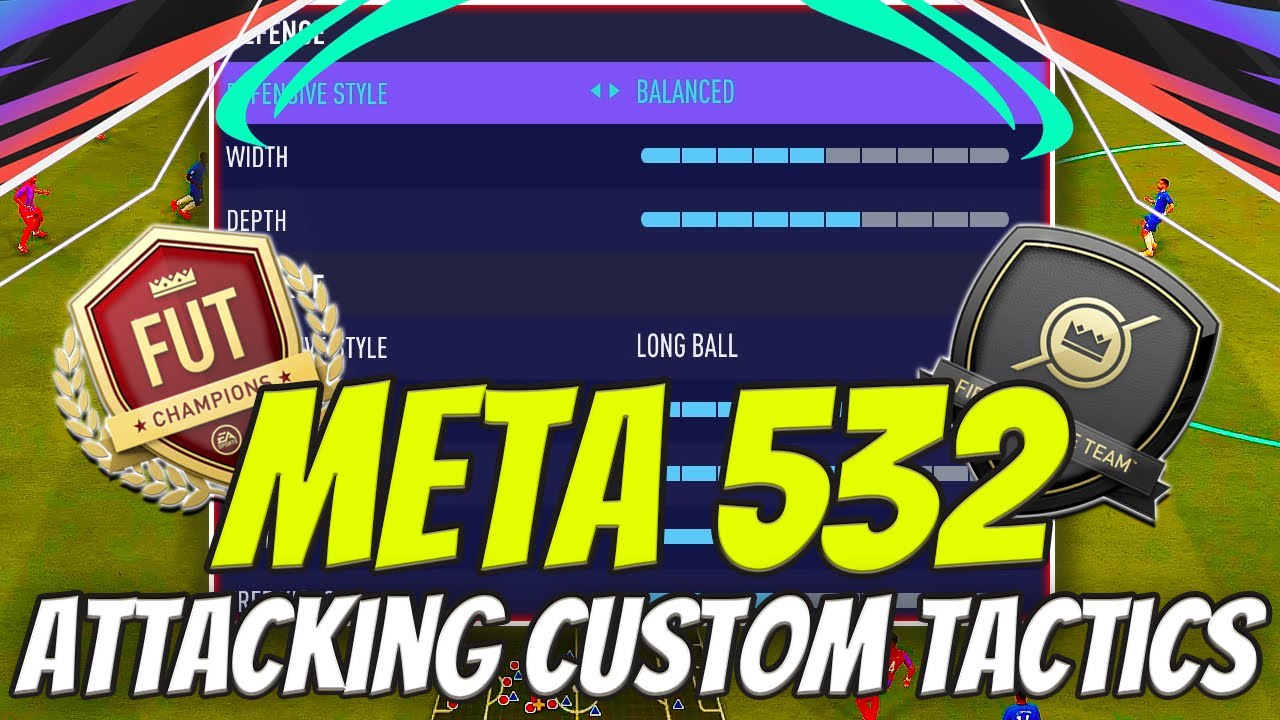 FIFA 21 *INSANE* UPDATED 532 META CUSTOM TACTICS + INSTRUCTIONS FOR MORE FUT 21 WINS!