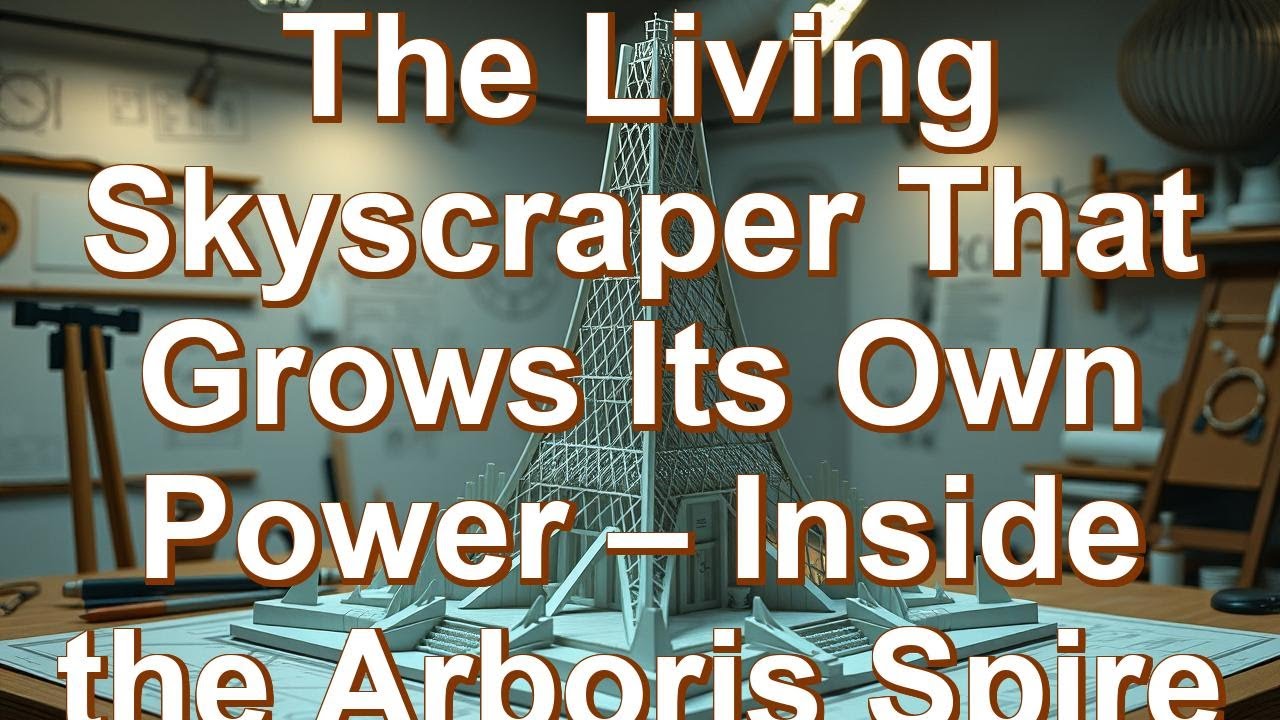 The Living Skyscraper That Grows Its Own Power – Inside the Arboris Spire