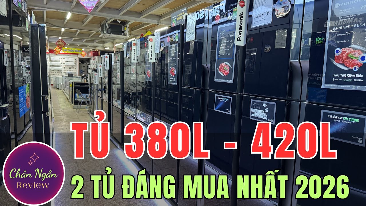 TOP 2 Tủ Lạnh Panasonic 400 Lít Đáng Mua Nhất 2026 | So Sánh NR-BX421XGKV & NR-BX471XGKV