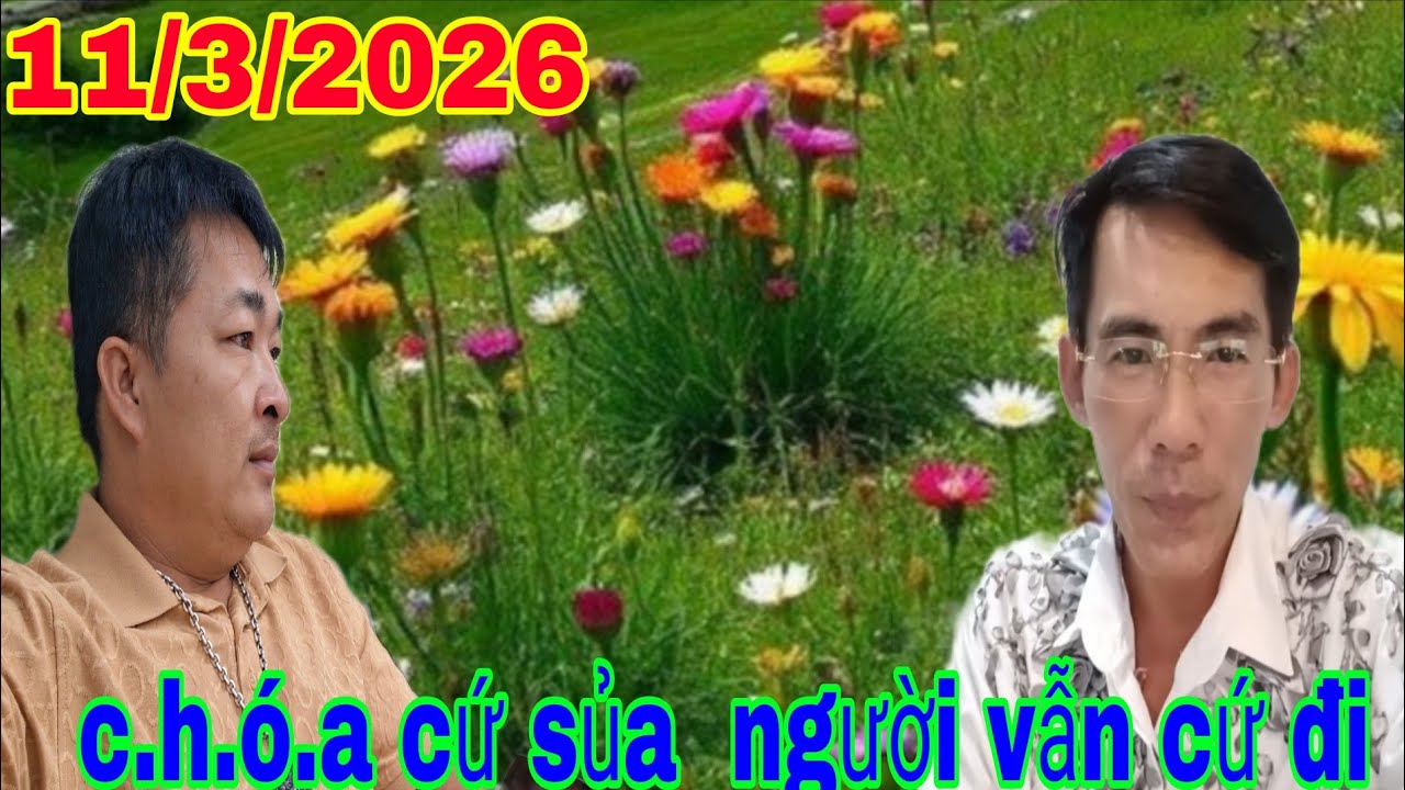 Ch...ó...a. Sủa cứ Sủa người vẫn đi