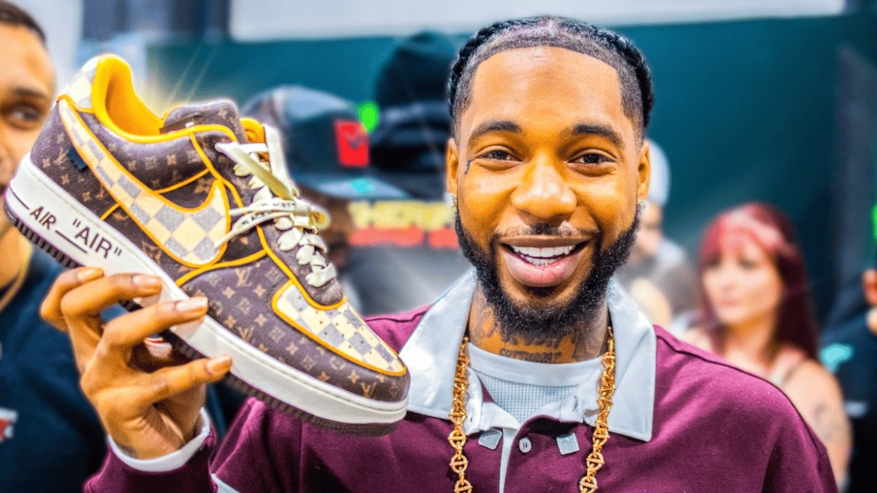 Key Glock отправился за покупками кроссовок в Got Sole.