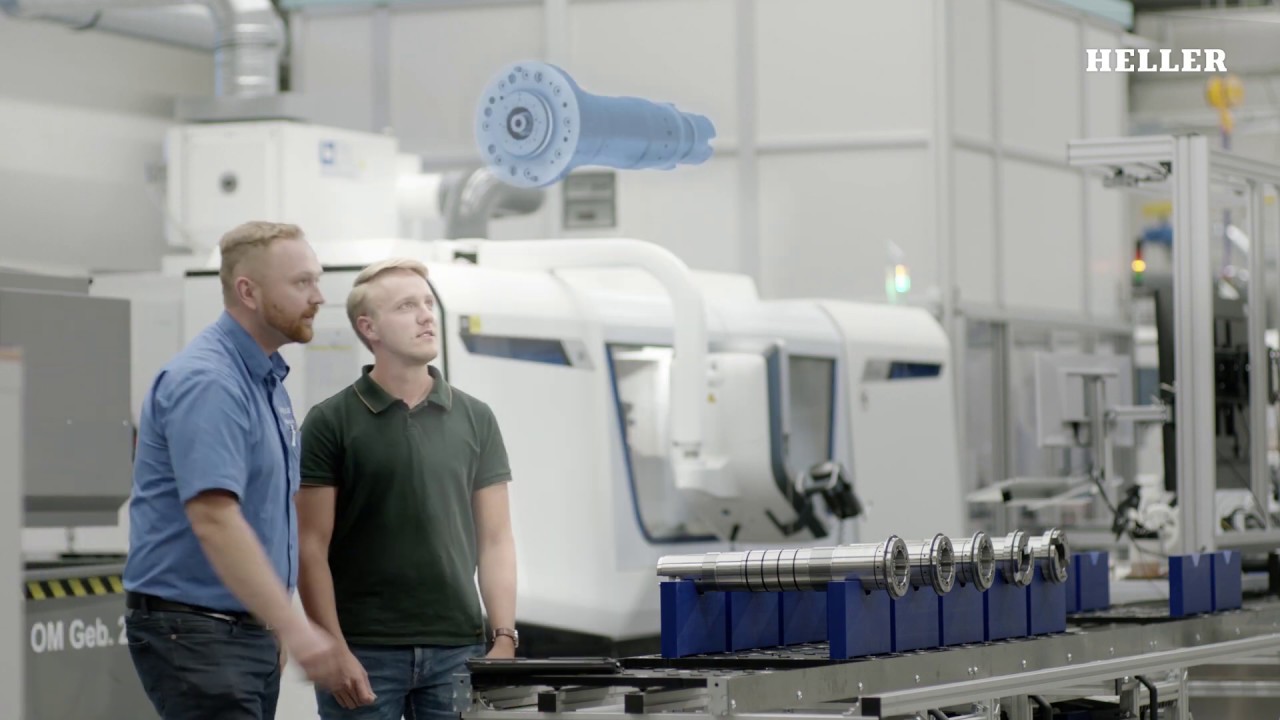 Die neue Spindellinie: Wo das Herz einer HELLER Maschine entsteht