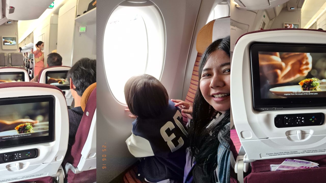 เดินทางกลับประเทศไทยครั้งแรกของวิลเลียม3ขวบ5เดือน🇸🇪🇹🇭✈️