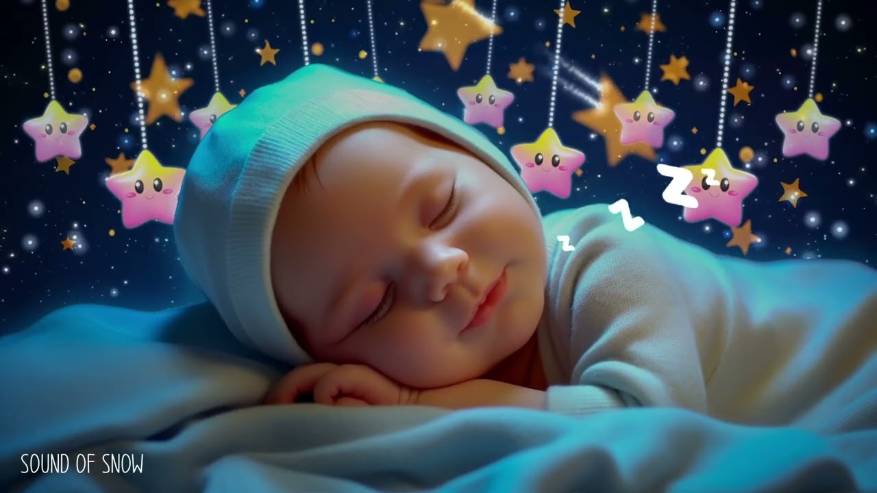 Soothing Sleep Music in 3 Minutes 🌙 Baby Sleep Music with Mozart & Brahms Lullaby ✨