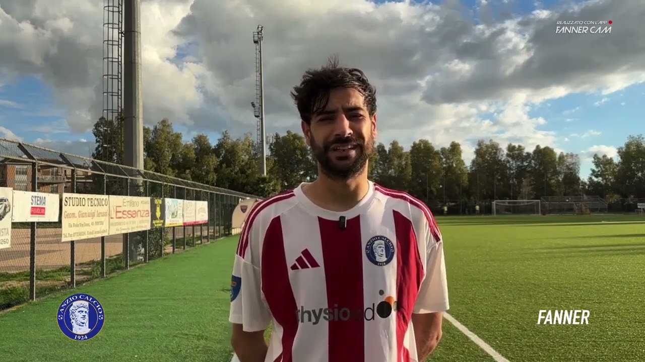 🎤 Anzio Calcio 🆚 C.O.S. Sarrabus Ogliastra | Intervista a Busti 