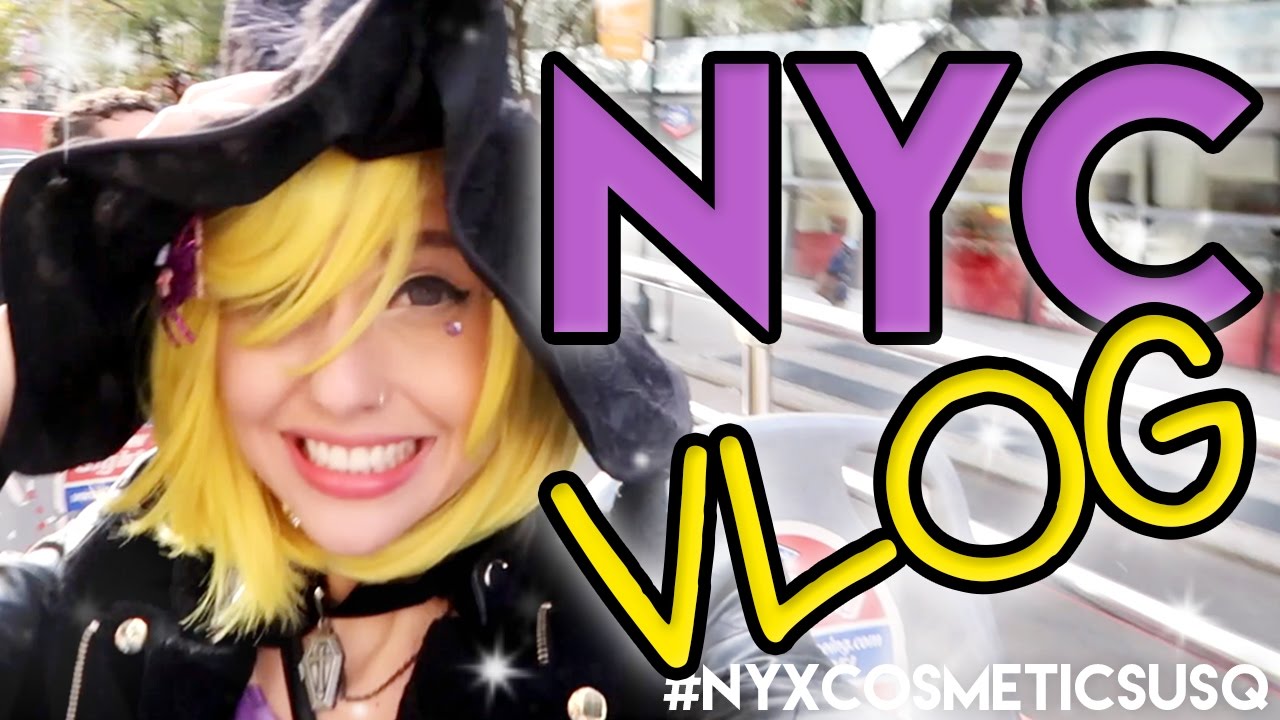 NYX COSMETICS USQ & NYC HALLOWEEN VLOG | Travel Vlog #6: New York City