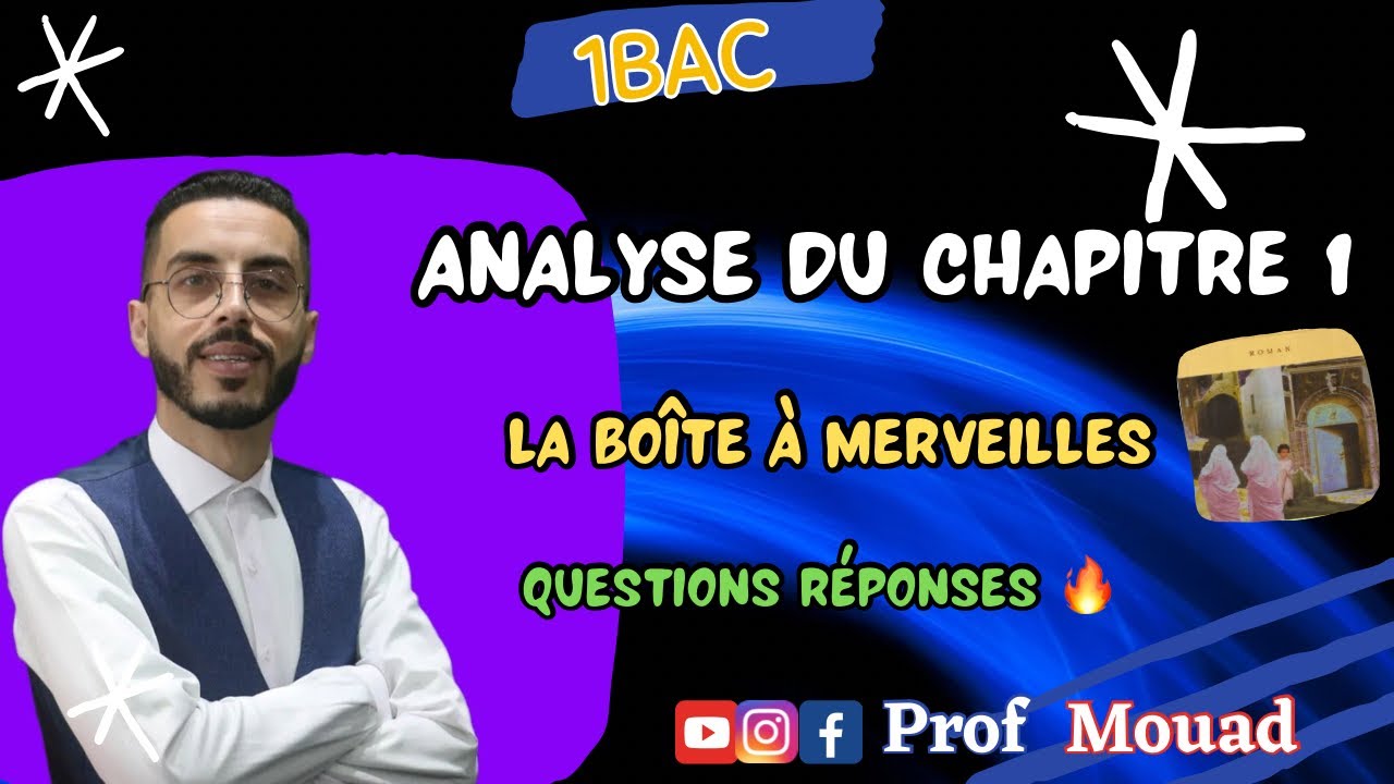 1BAC: Analyse du chapitre 1 de la 