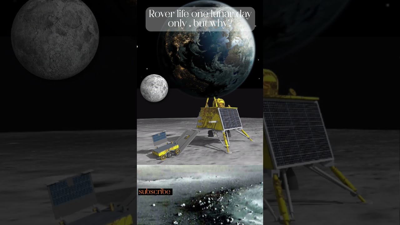 why chandrayan 3 mission life is one lunar day? 