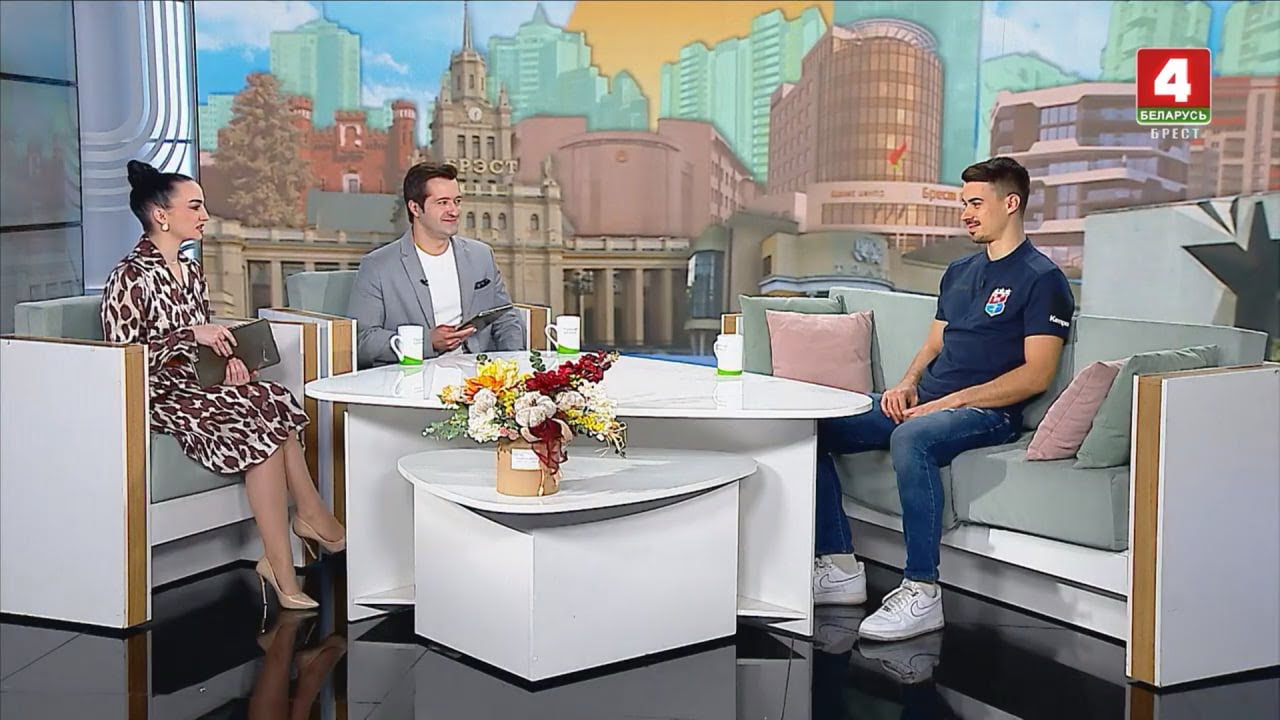 Марко Матияшевич в эфире Беларусь 4 Брест
