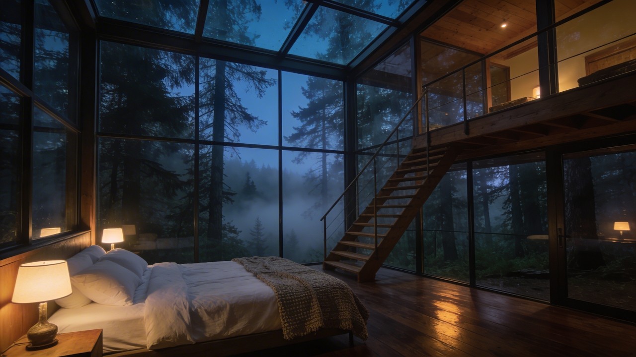 🌧️🌩️ Natural Rain & Thunder Sounds for Insomnia
