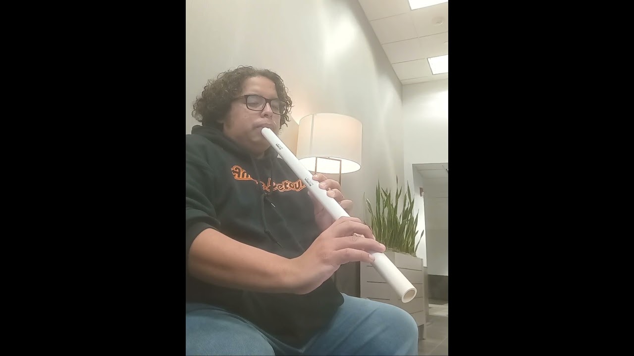 Divine Sounds on a PVC Flute 