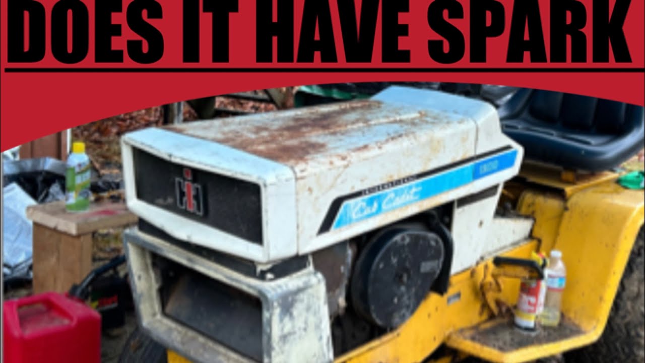 Cub cadet series: part does it have spark