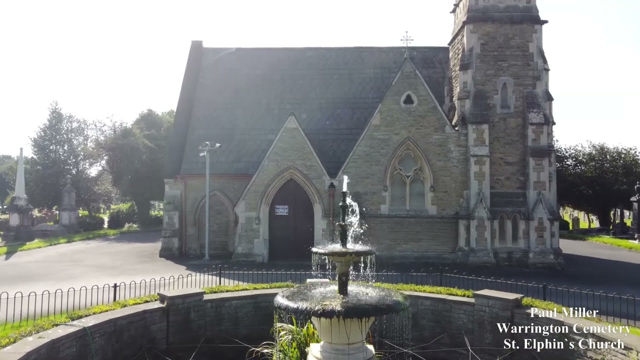 Warrington Cemetery Saint Elphin`s Church track Lest We Forget