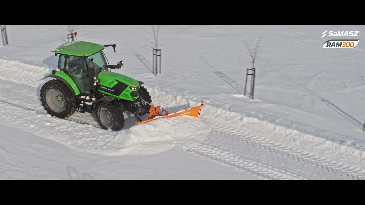 Pług odśnieżny RAM 300 / Snow plow RAM 300 SaMASZ / Schneepflug RAM 300