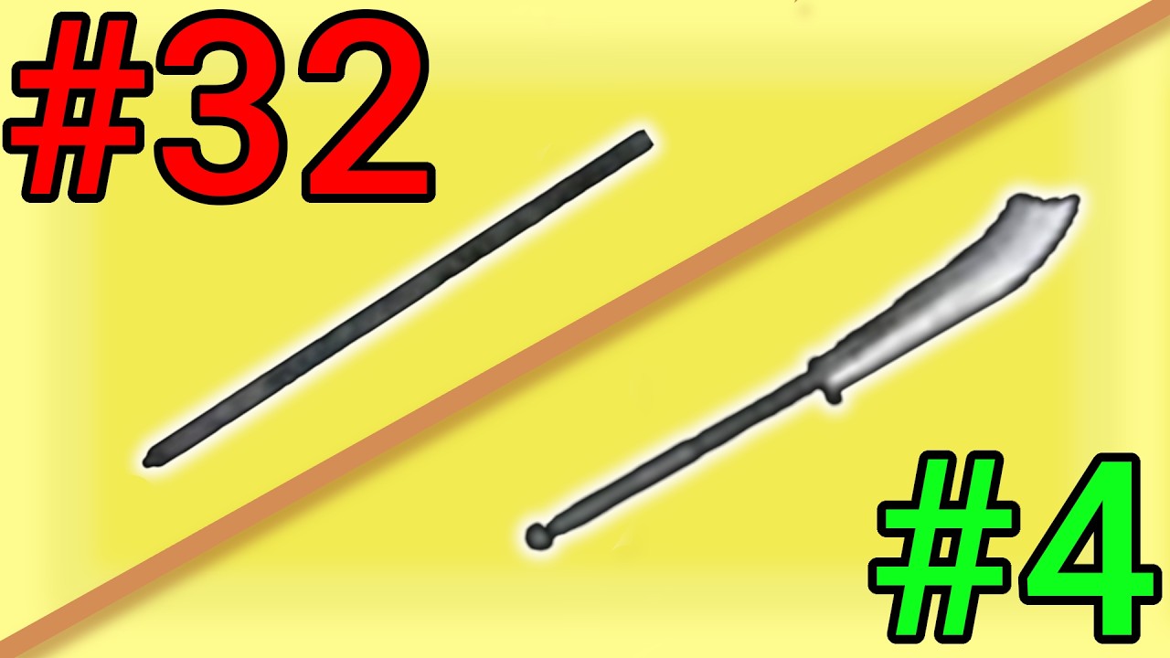 Kenshi Weapons Ranked Worst to Best