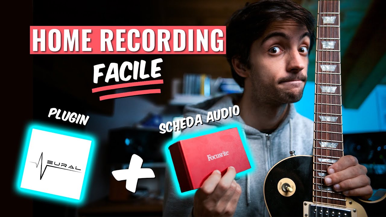 Come REGISTRARE la CHITARRA ELETTRICA su PC 🎸 Home Recording