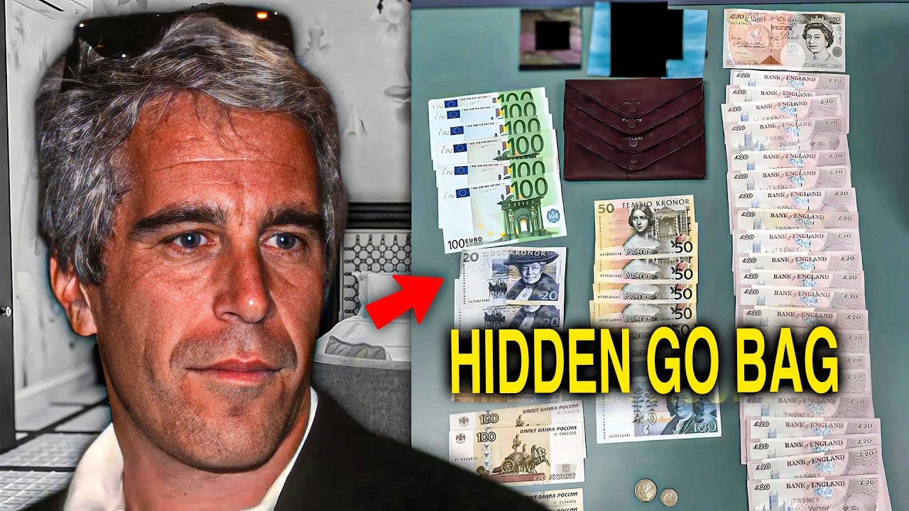 Epstein Files: Accountant Hid Jeffrey’s “Go Bag” With Cash, Passports & CDs