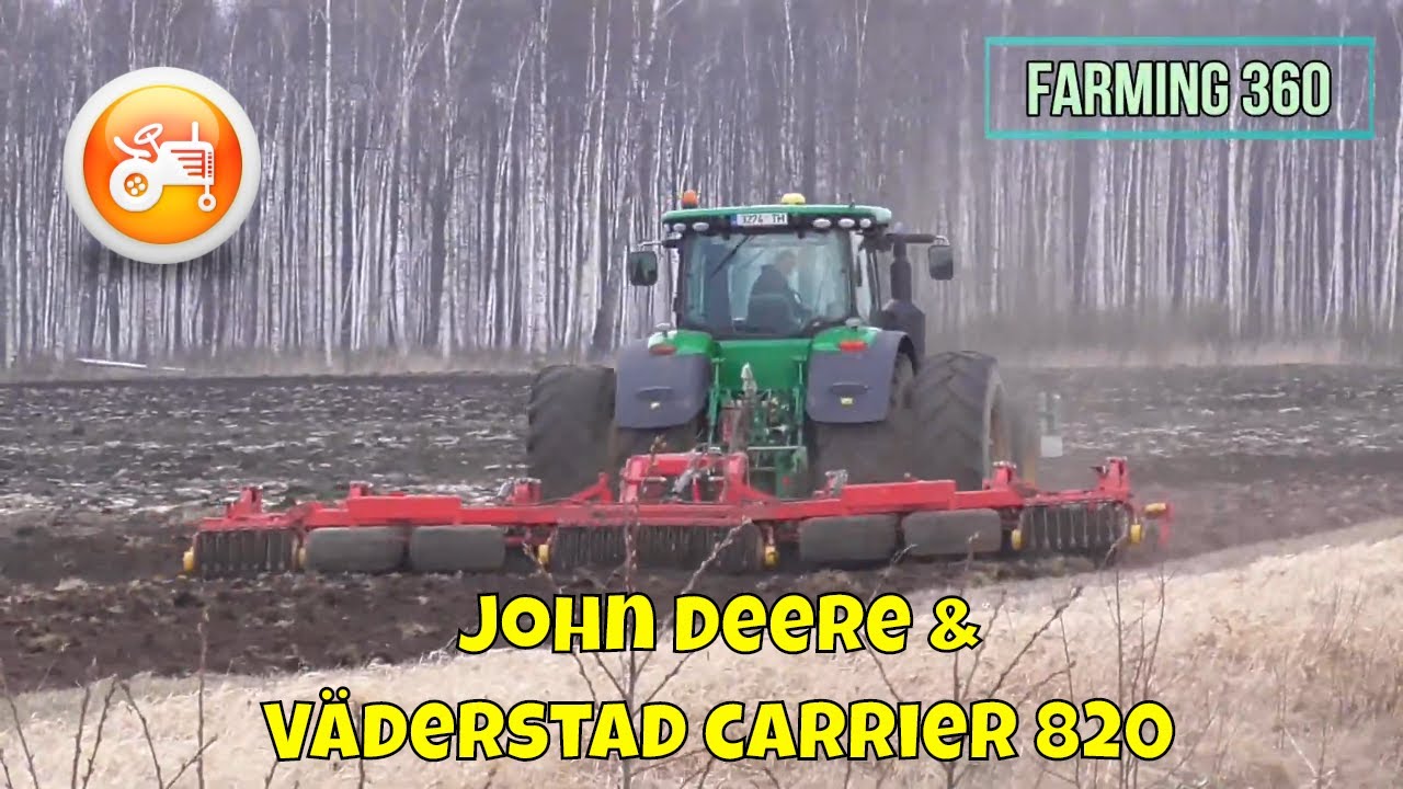 Tillage 2020 | Väderstad Carrier 820 & John Deere