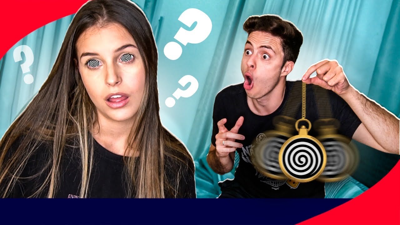 HIPNOTIZEI MINHA NAMORADA E ELA FEZ TUDO QUE EU MANDEI!