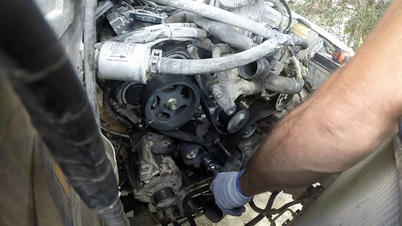 Isuzu Rodeo 6vd1 3.2 v6 Timing Procedure Part 6