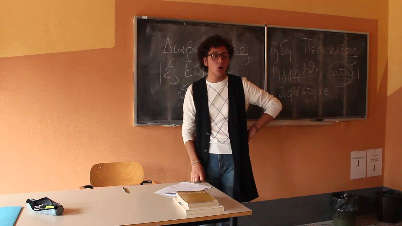Grammatica Greca: Il Particpio Assoluto lezione di Andrea Botta Leonaro