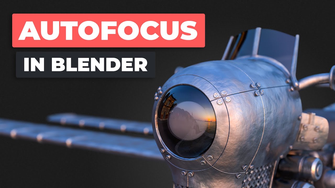 Autofocus in Blender (EASY Tutorial)