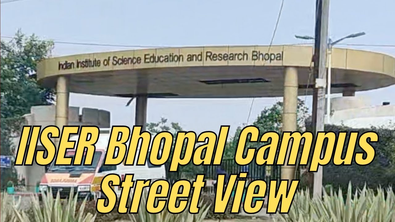 IISER Bhopal Campus - Drive video #iiserbhopal #iiser #campusdrive