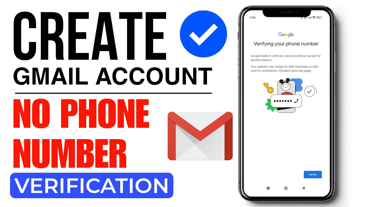 How to Create Gmail Account Without Phone Number