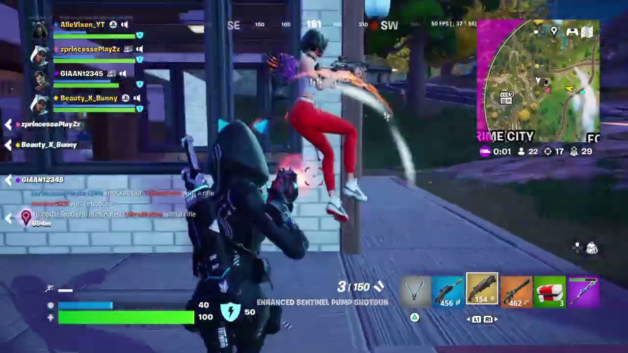 Fortnite C6S2 Squad Zero Build 28 Kills Gameplay