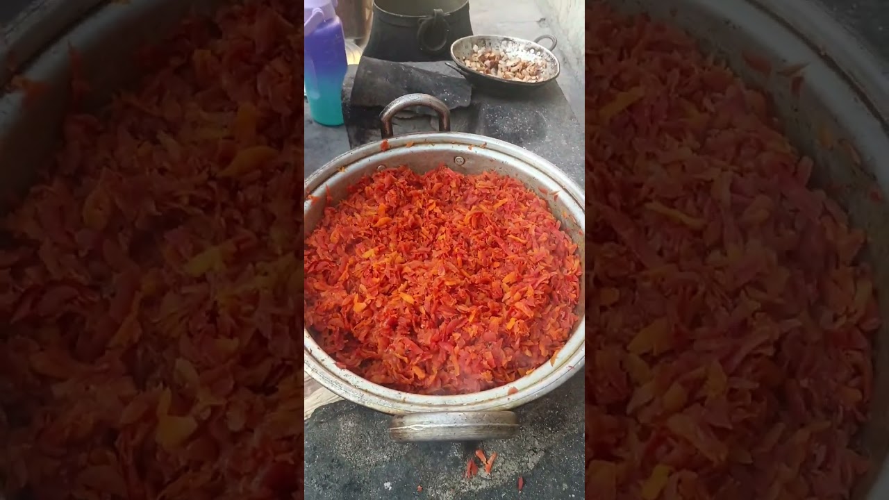 Carrot halwa thayari vidhanam #food