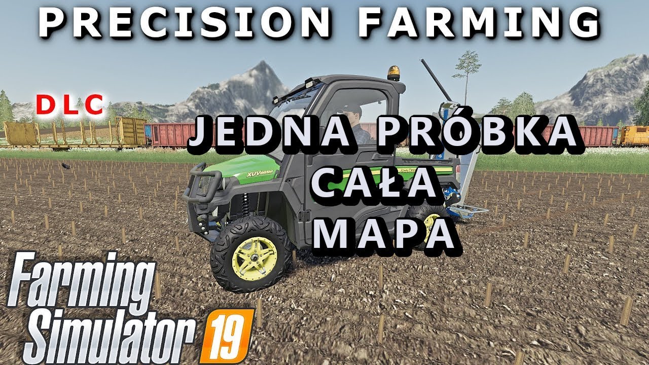 Jak zeskanować całą mapę Precision Farming  Simulator 19