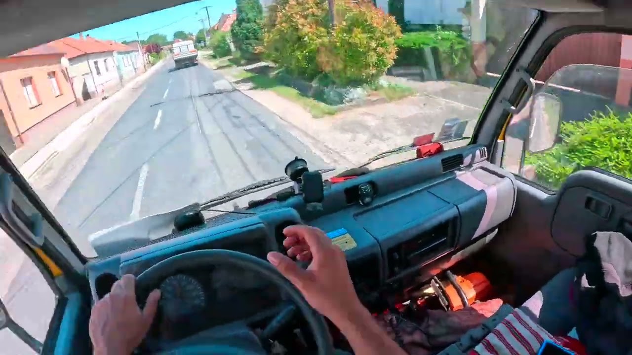 Friday Nissan Cabstar Pov driving