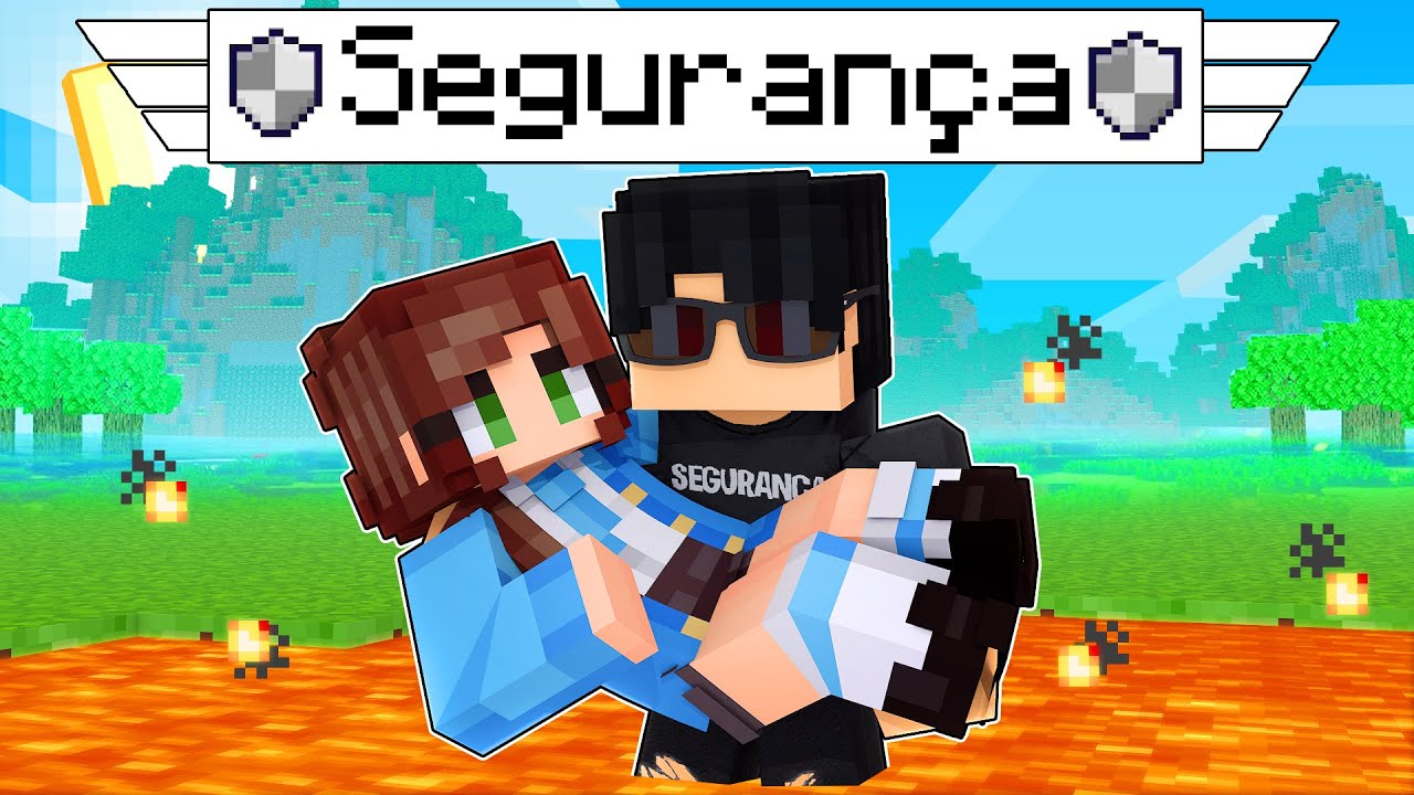 JOGANDO como um SEGURANÇA PARTICULAR no Minecraft