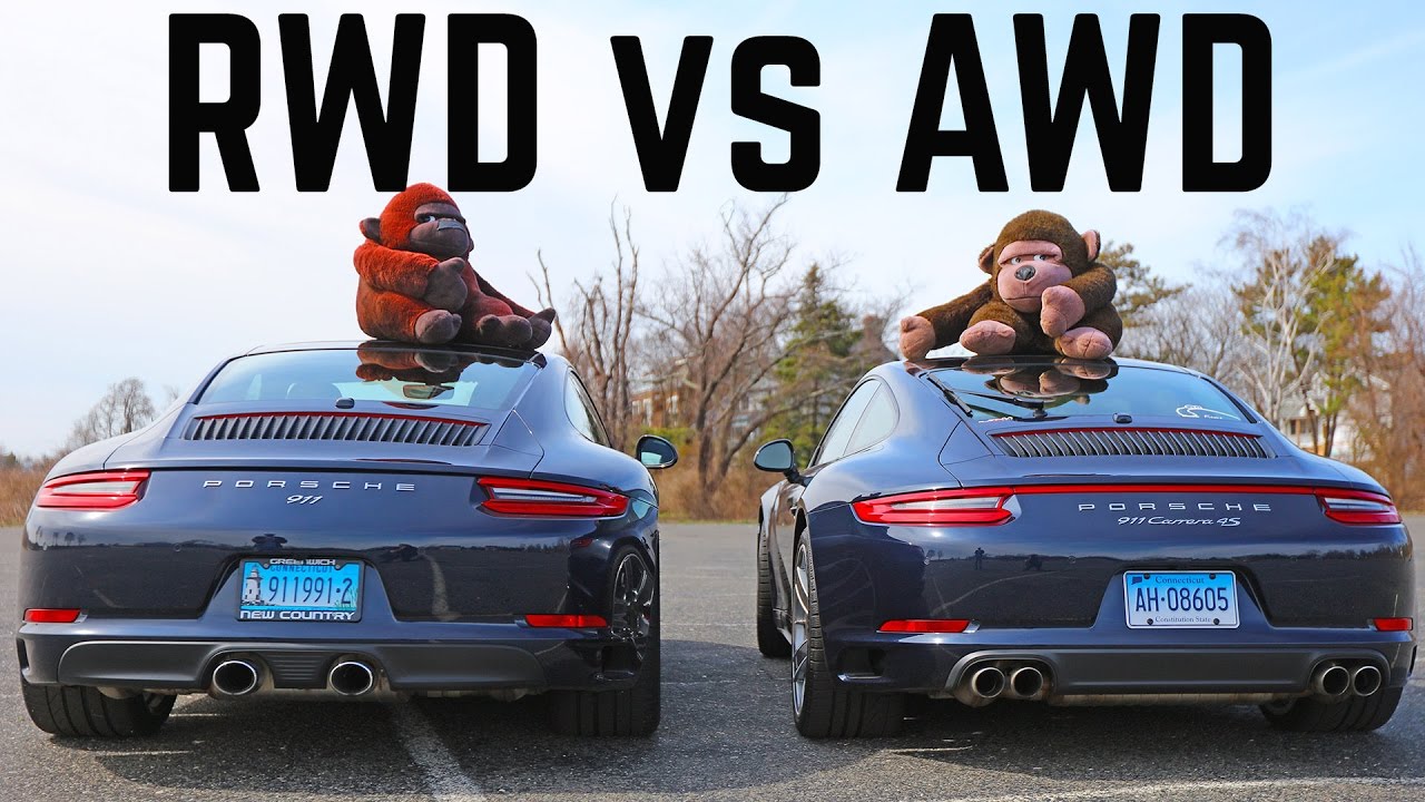 Porsche 911 2 против 4 RWD против AWD различия C2S против C4S