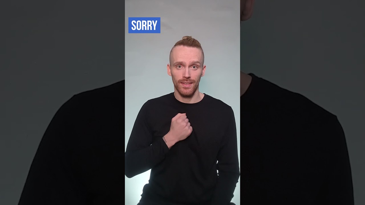 How to sign simple manners including Welcome, Please, Thank You, Sorry & Excuse Me in BSL