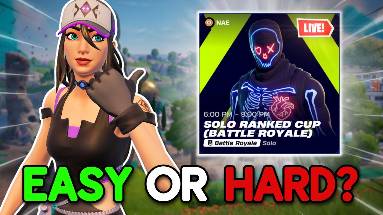 Насколько просты РЕЙТИНГОВЫЕ кубки в Fortnite?