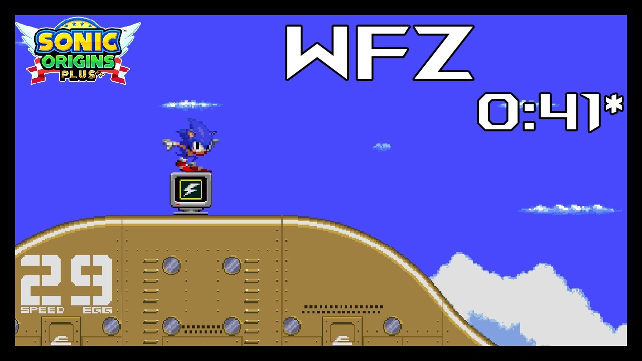 Sonic Origins Plus - Sonic 2: Wing Fortress Speedrun - 