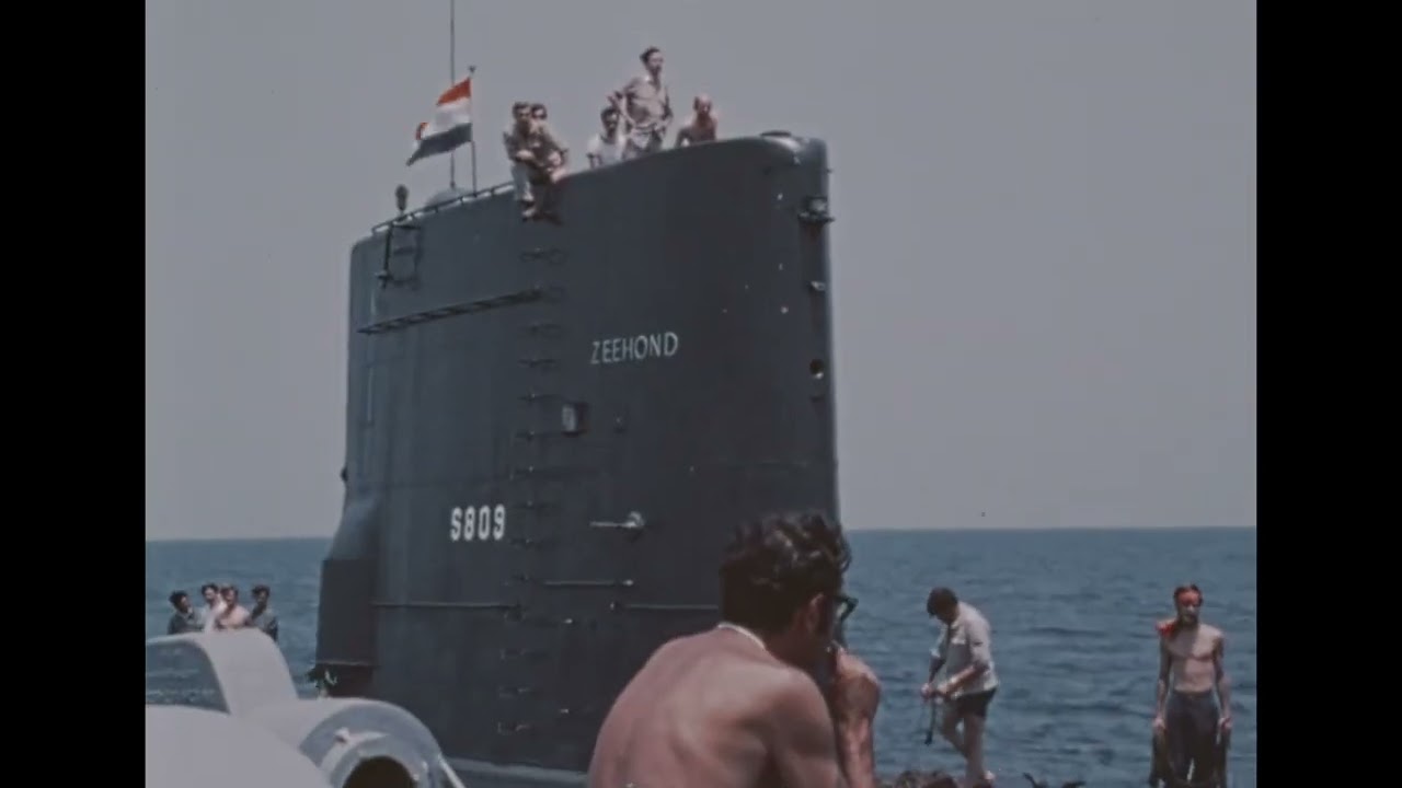 Dutch Submarine HNLMS Zeehond (1971)