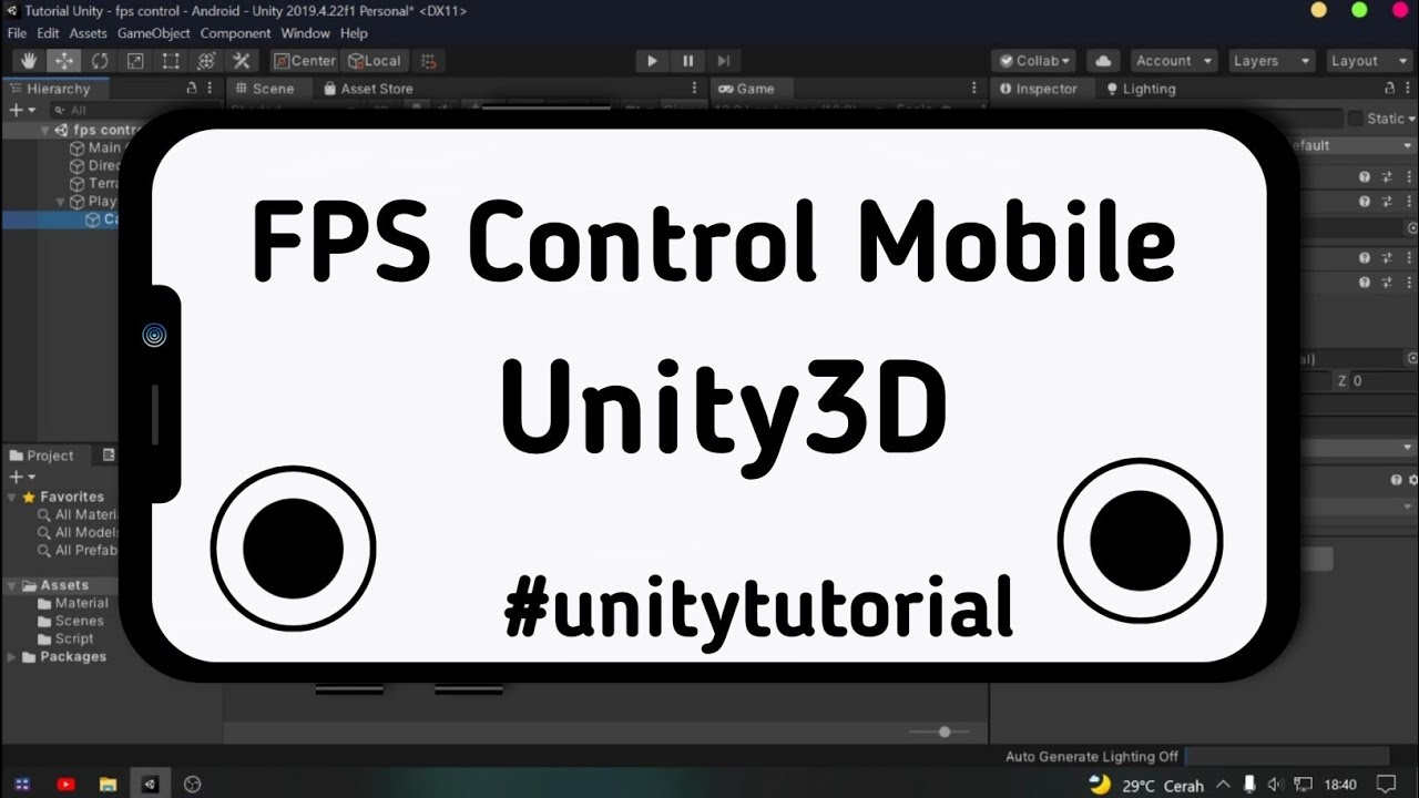 FPS Control Mobile In Unity
