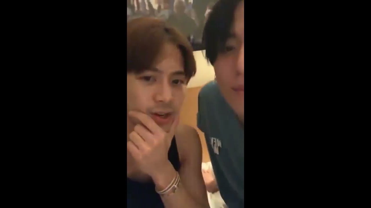 Jackson Wang y Yugyeom ig live