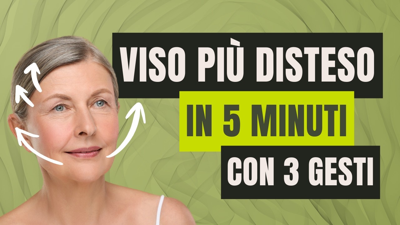 Ovale che scende: massaggio viso naturale in 5 minuti