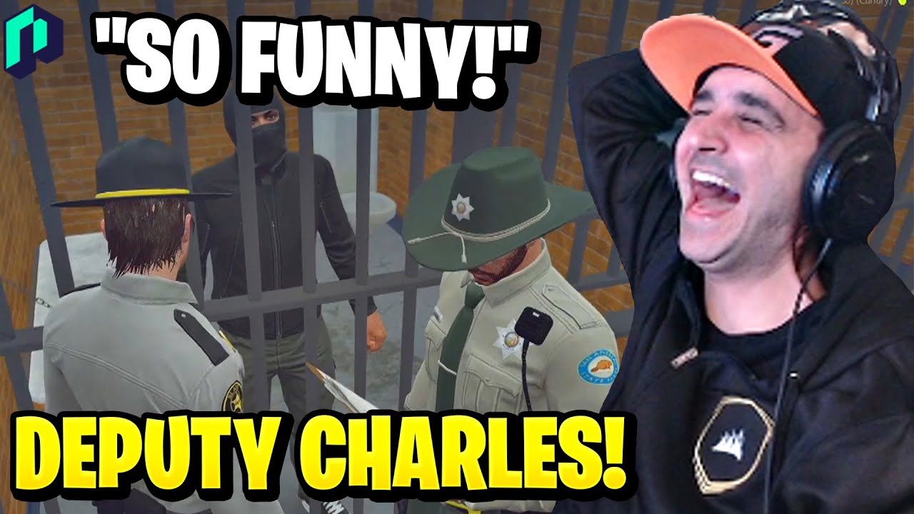 Summit1g Can't Stop Laughing at Police Officer Arrest! | GTA 5 NoPixel RP