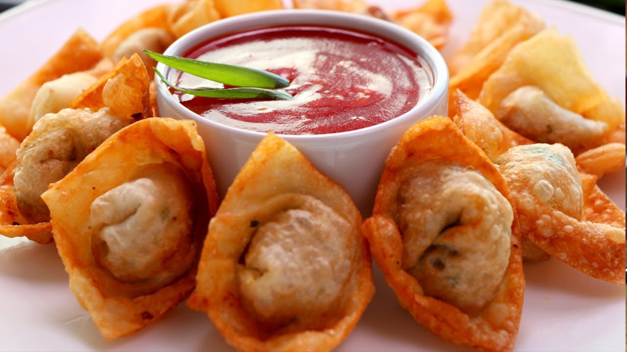 Chicken Wonton Recipe by SooperChef | Iftar Recipes